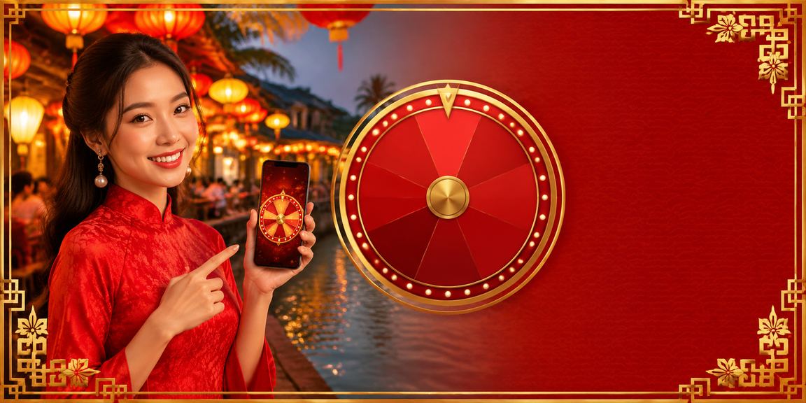 Bàn roulette tại Hội An lung linh ánh đèn đêm